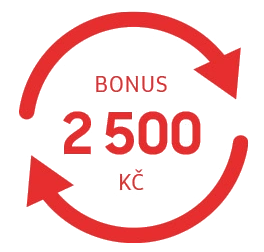 bonus 2500 Kč