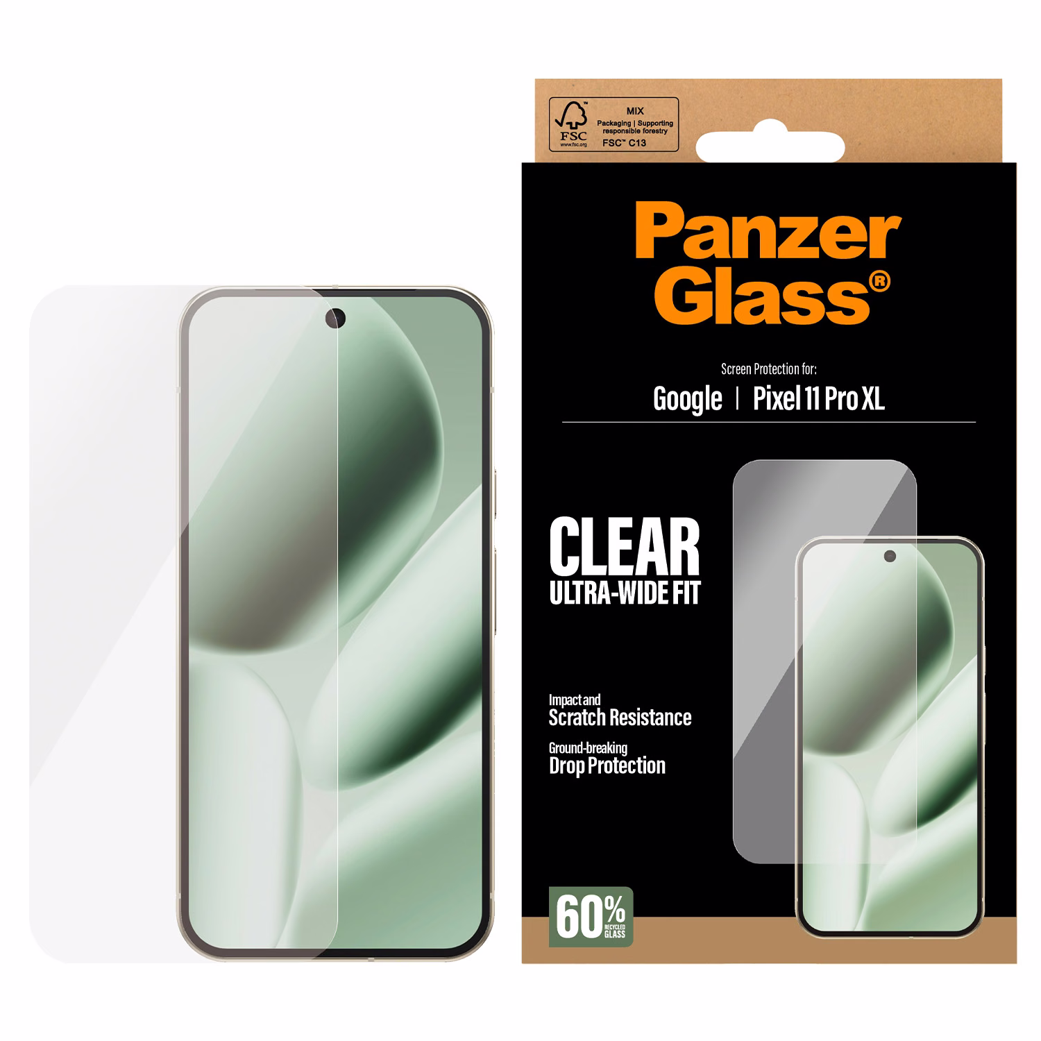 Tvrzené sklo PanzerGlass Google Pixel 11 Pro XL